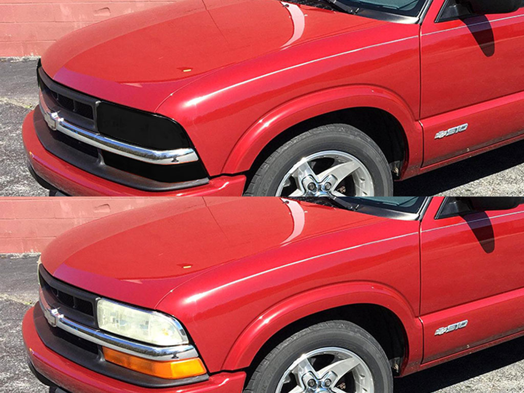 Chevrolet S-10 1998-2004 Headlight Tint Appearance