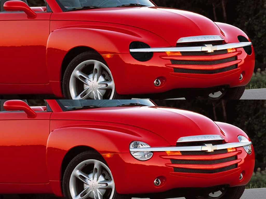 Chevrolet SSR 2003-2006 Headlight Tint Appearance