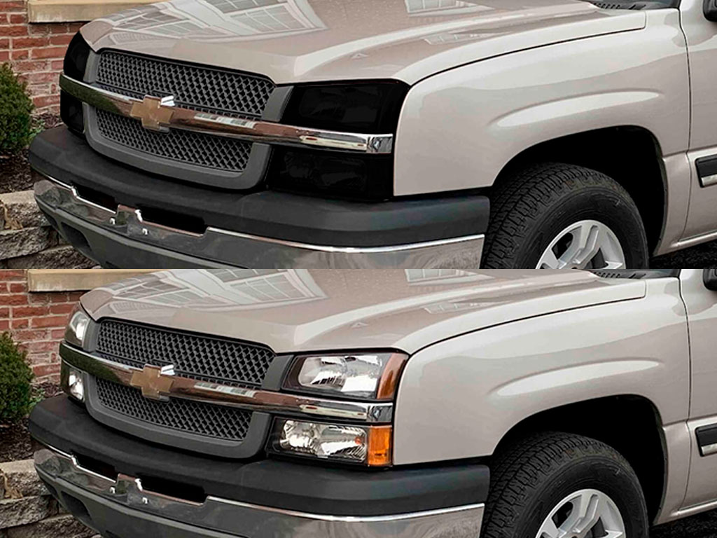 Chevrolet Silverado 2003-2006 Headlight Tint Appearance