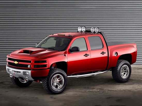 Chevrolet Silverado 2007-2007 (Classic) Headlight Tint