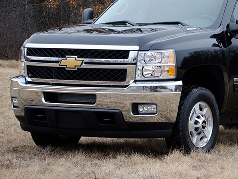 Rshield™ Chevrolet Silverado 2007-2014 Headlight Protection Film (2500 / 3500)