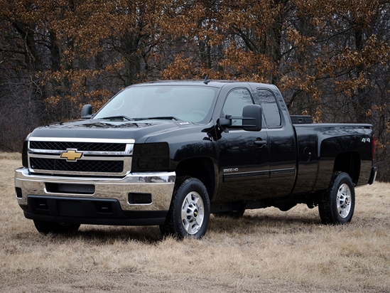 Chevrolet Silverado 2007-2014 (2500 / 3500) Headlight Tint