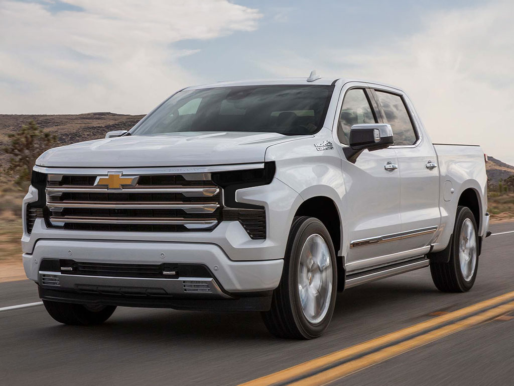 Chevrolet Silverado 2019-2025 (1500, LED) Headlight Tint