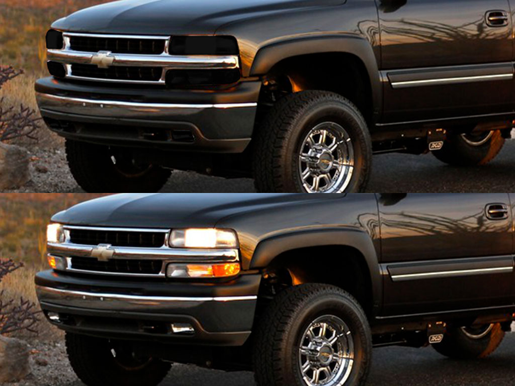 Chevrolet Suburban 2000-2006 Headlight Tint Appearance