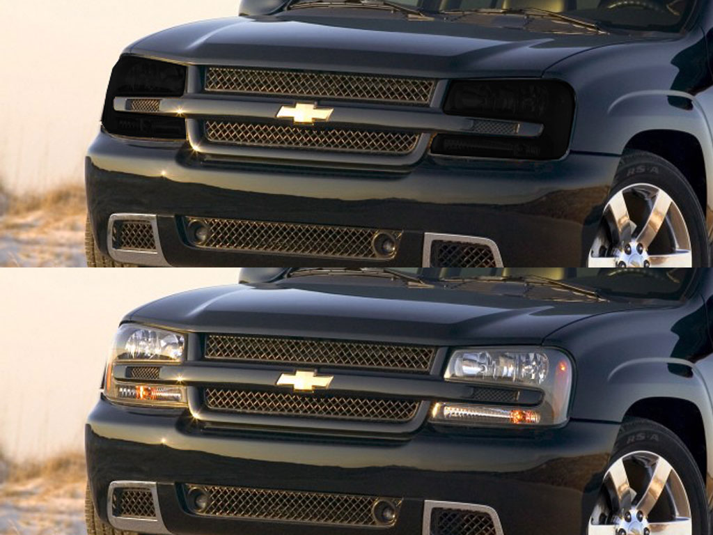 Chevrolet Trailblazer 2007-2009 Headlight Tint Appearance