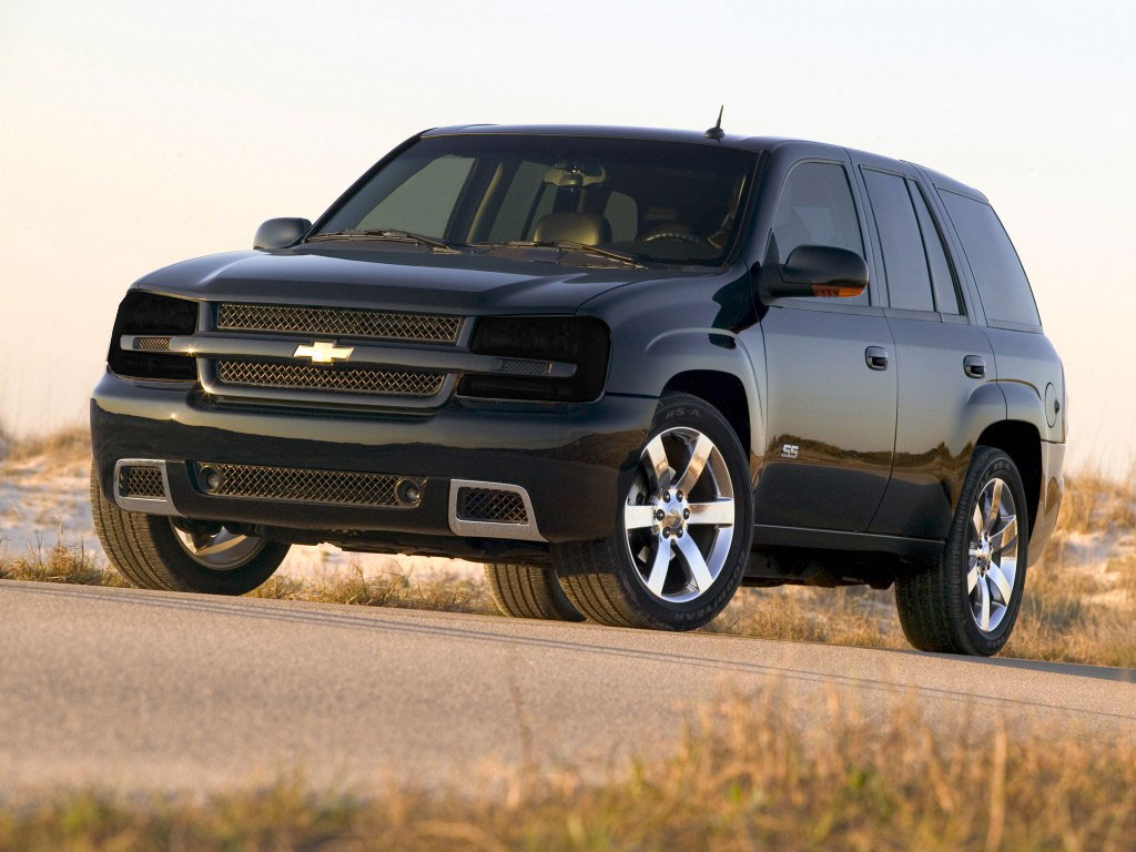 Chevrolet Trailblazer 2007-2009 Headlight Tint