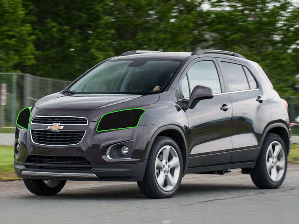 Chevrolet Trax 2015-2016 Headlight Tint Location