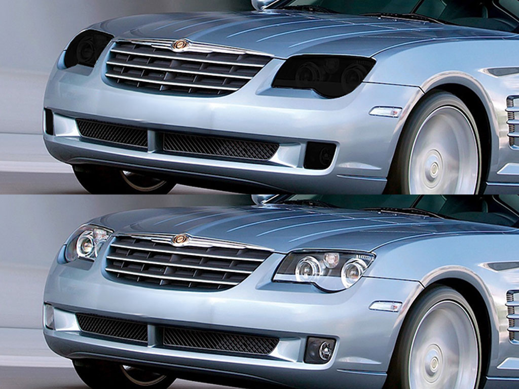 Chrysler Crossfire 2004-2008 Headlight Tint Appearance