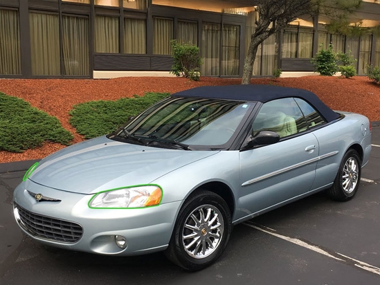 Chrysler Sebring 2001-2003 Headlight Protection Installation Location