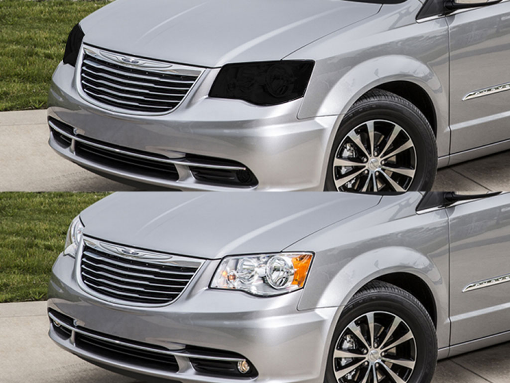 Chrysler Town and Country 2011-2016 Headlight Tint Appearance