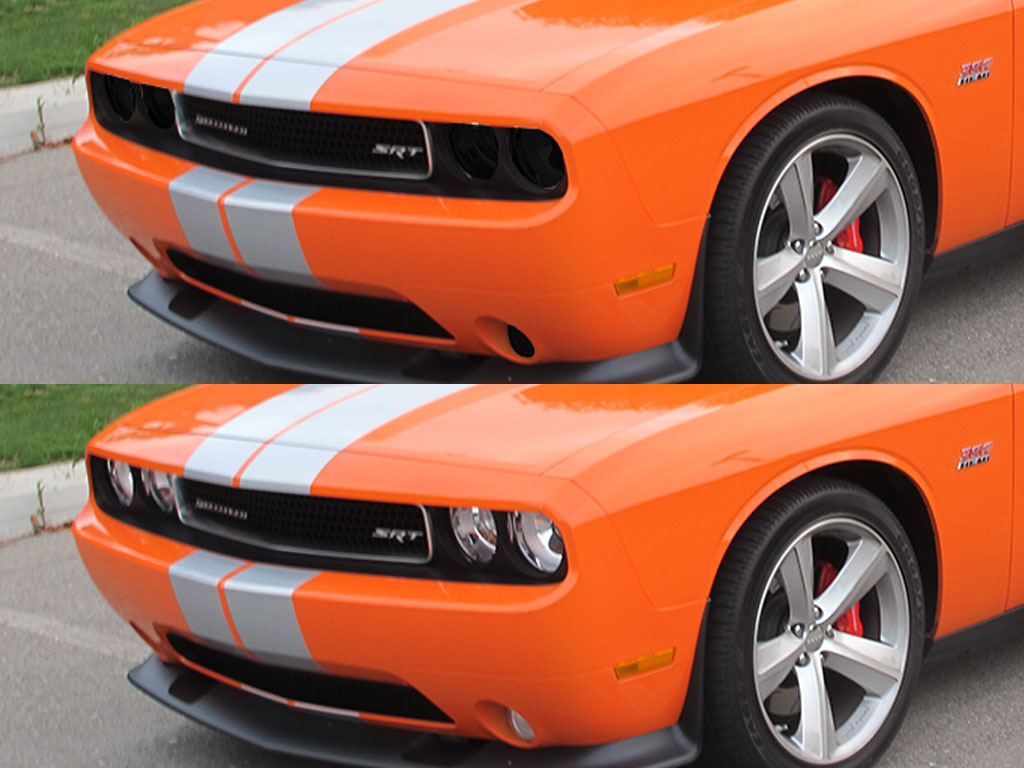 Dodge Challenger 2008-2014 Headlight Tint Appearance