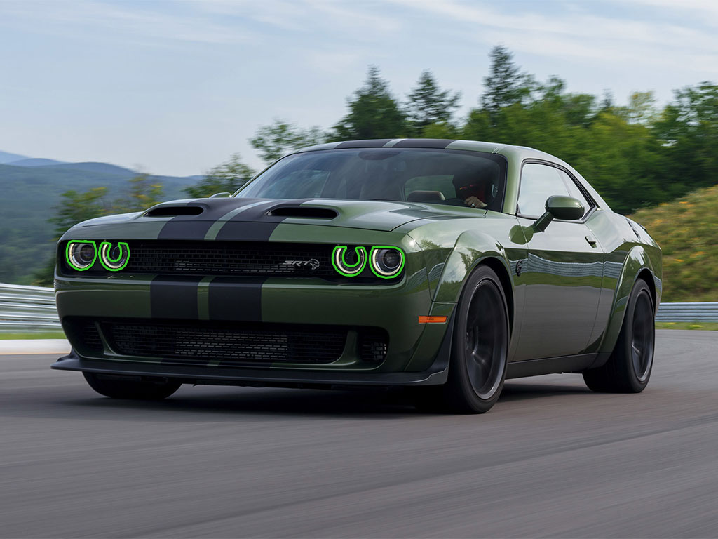 Dodge Challenger 2015-2023 Headlight Protection Installation Location