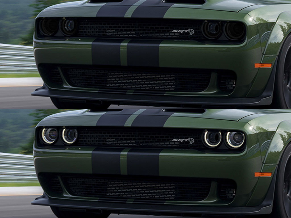 Dodge Challenger 2015-2023 Headlight Tint Appearance