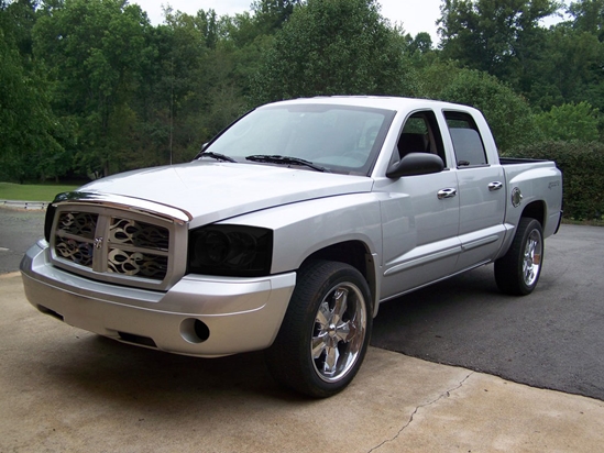 Dodge Dakota 2005-2007 Headlight Tint