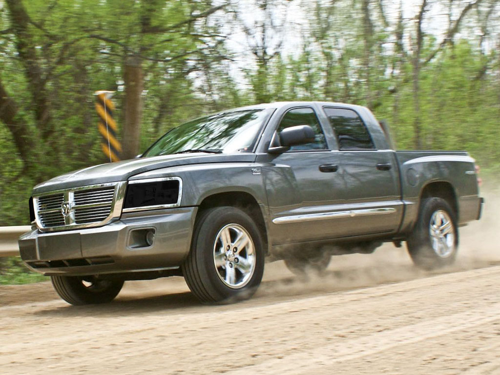 Dodge Dakota 2008-2010 Headlight Tint