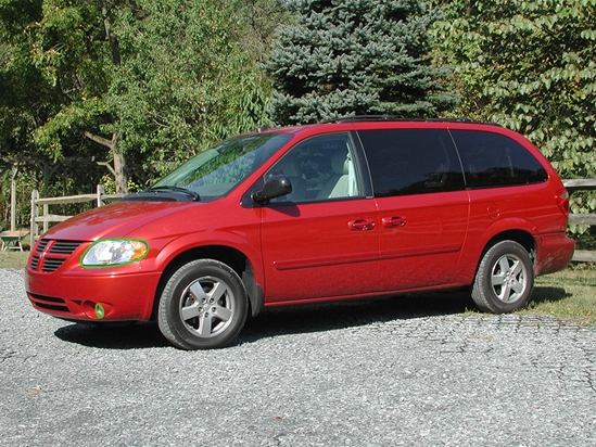 Dodge Grand Caravan 2005-2007 Headlight Protection Installation Location