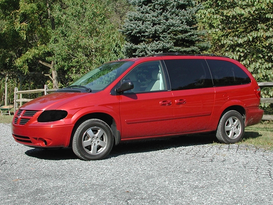 Dodge Grand Caravan 2005-2007 Headlight Tint