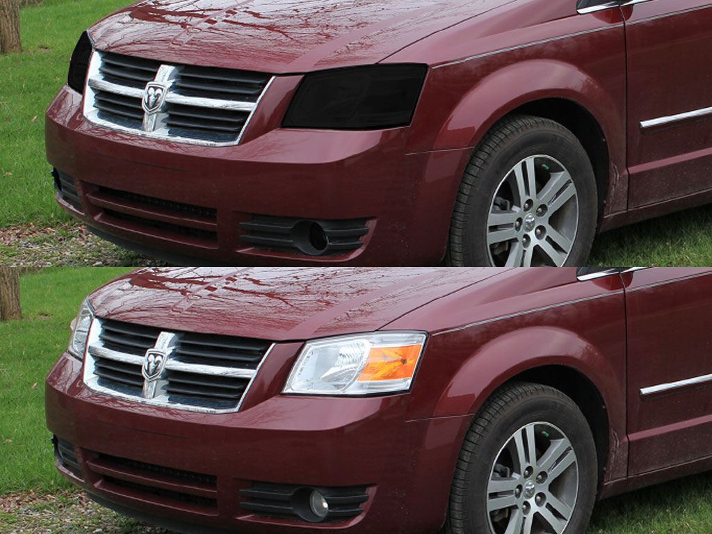 Dodge Grand Caravan 2008-2010 Headlight Tint Appearance