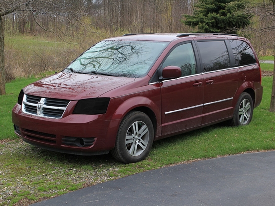 Dodge Grand Caravan 2008-2010 Headlight Tint