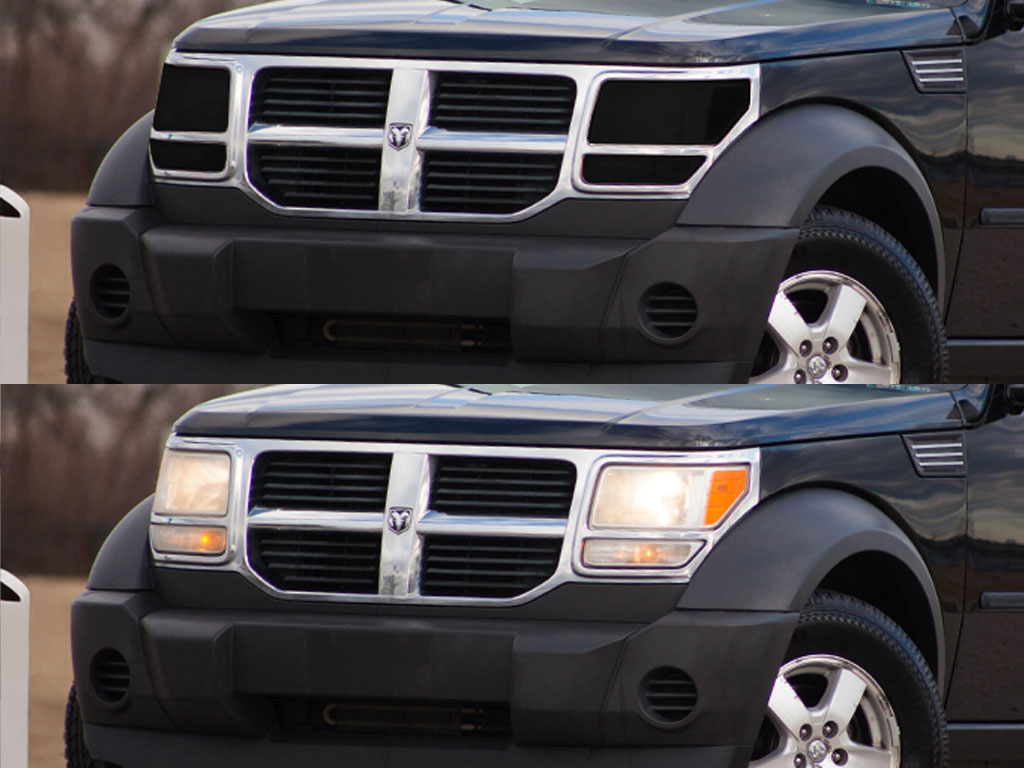 Dodge Nitro 2007-2011 Headlight Tint Appearance