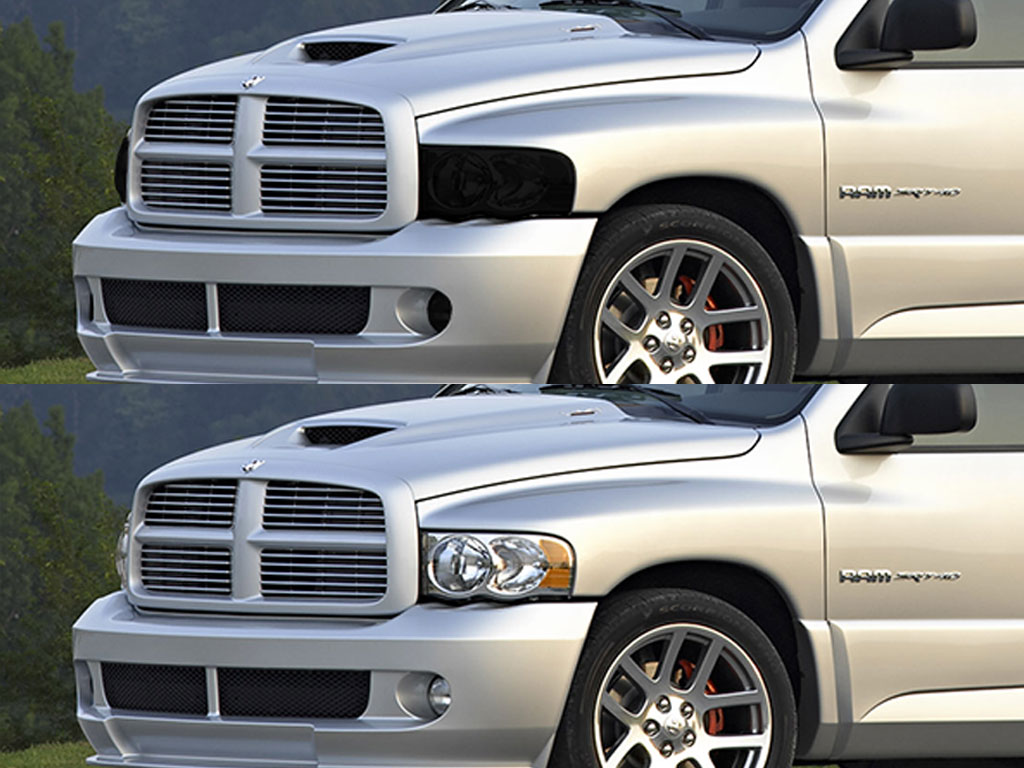 Dodge Ram 2002-2005 Headlight Tint Appearance