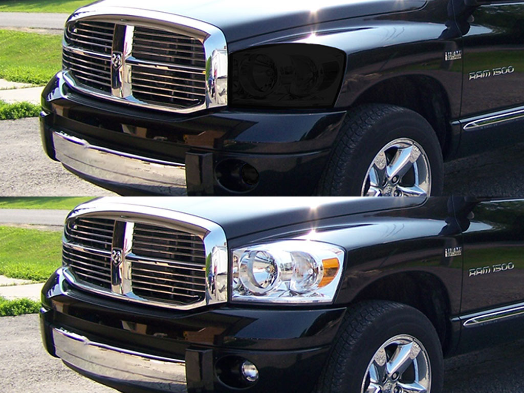 Dodge Ram 2006-2008 Headlight Tint Appearance