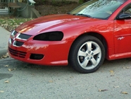 Dodge Stratus 2003-2005 (Coupe) Headlight Tint