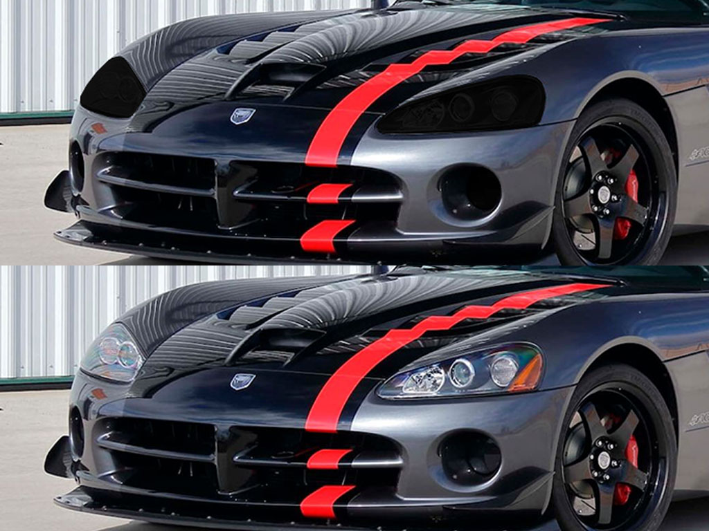 Dodge Viper 2003-2010 Headlight Tint Appearance