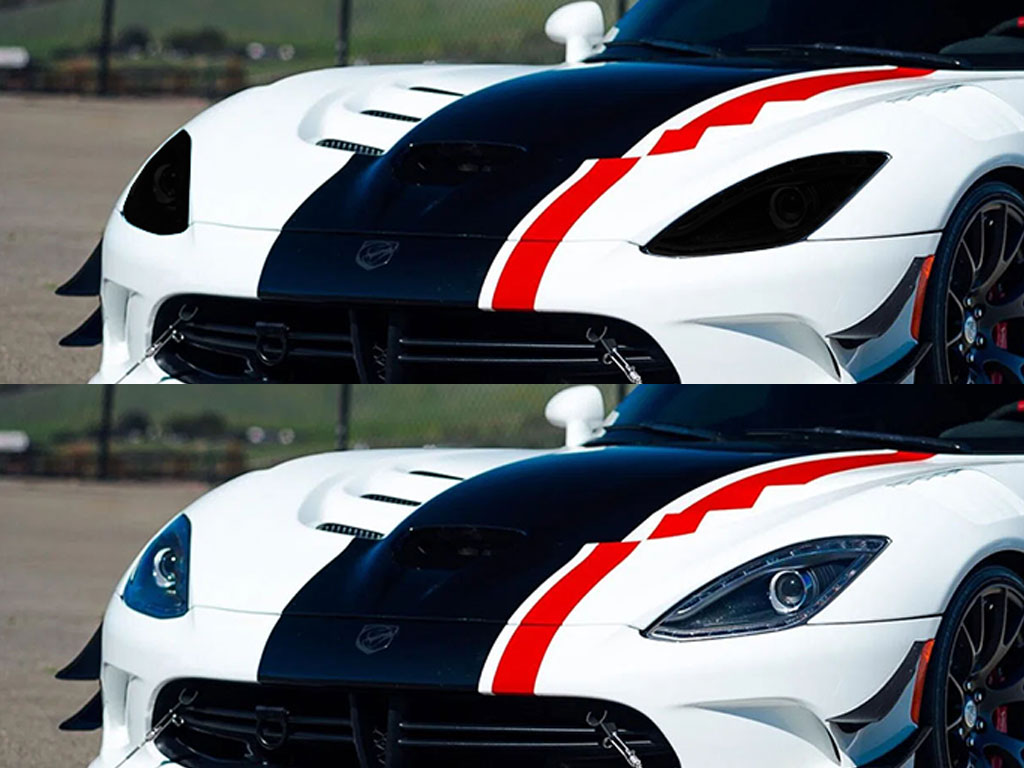 Dodge Viper 2013-2017 Headlight Tint Appearance