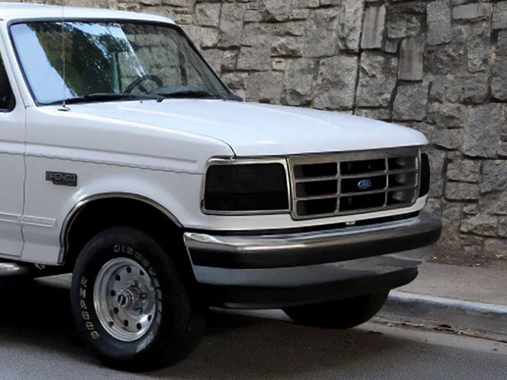 Ford Bronco 1993-1996 Headlight Tint