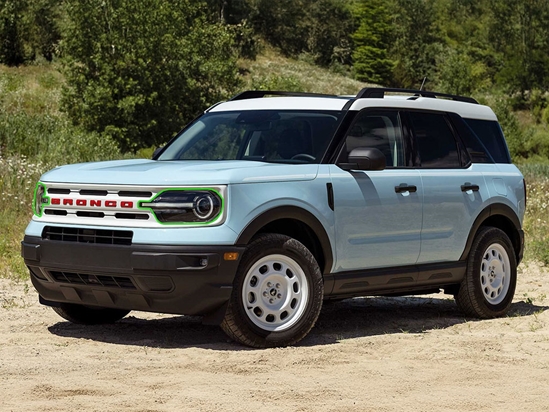 Ford Bronco 2021-2025 Headlight Protection Installation Location