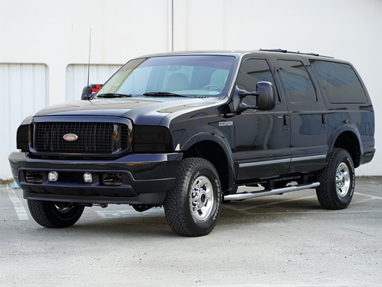 Ford Excursion 2000-2004 Headlight Tint