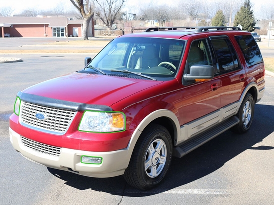 Ford Expedition 2003-2006 Headlight Protection Installation Location