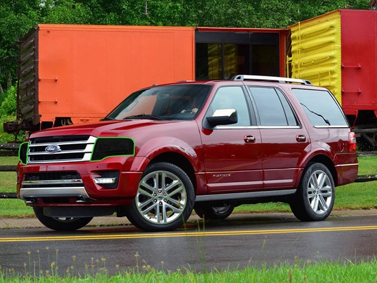 Ford Expedition 2007-2017 Headlight Tint Location