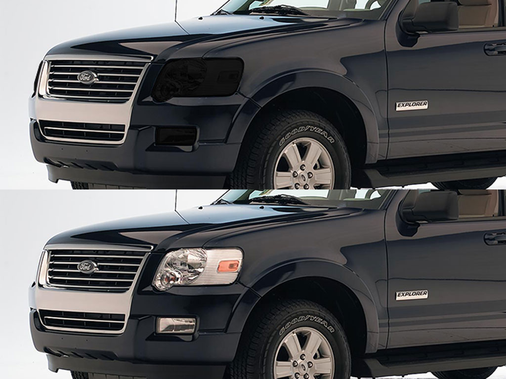 Ford Explorer 2006-2010 Headlight Tint Appearance