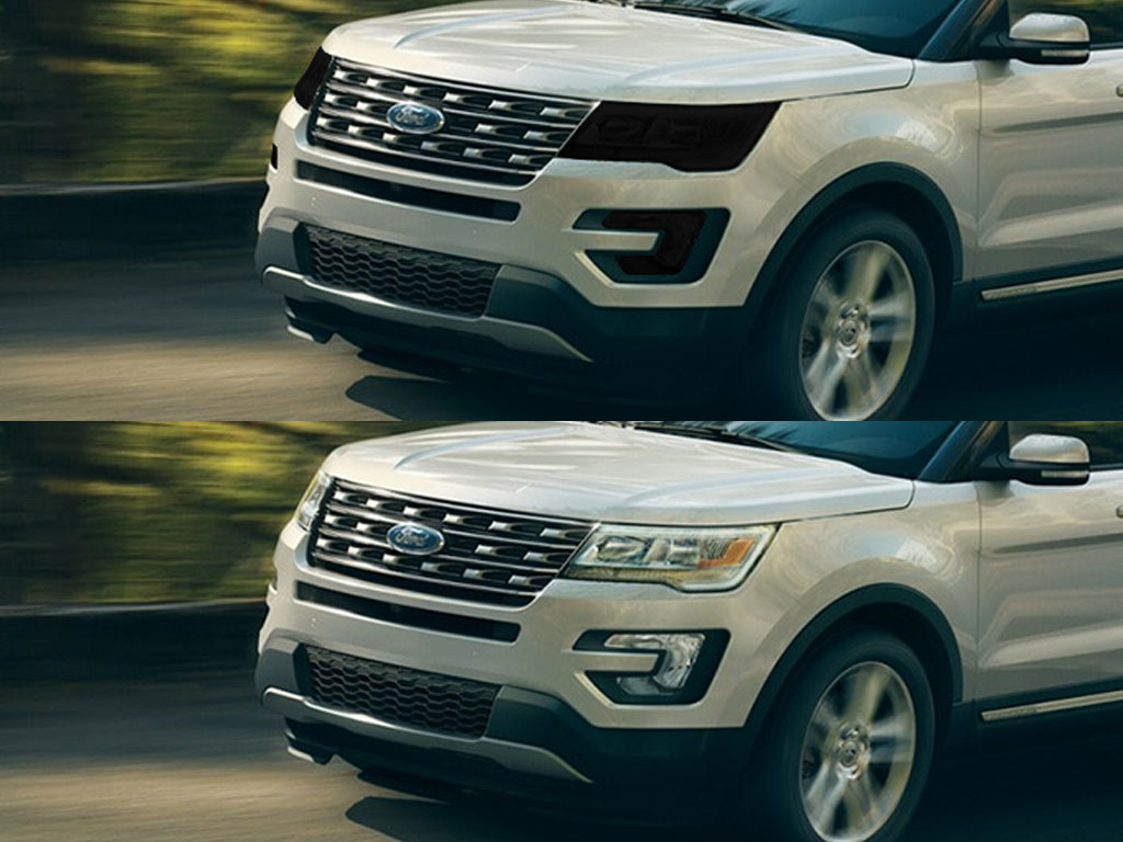 Ford Explorer 2016-2019 Headlight Tint Appearance