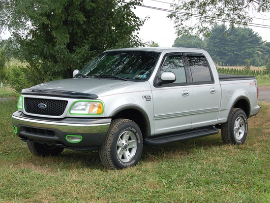 Ford F-150 1997-2003 Headlight Protection Installation Location