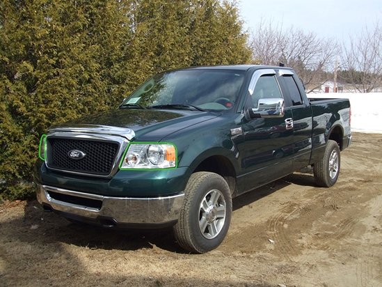 Ford F-150 2006-2008 Headlight Protection Installation Location