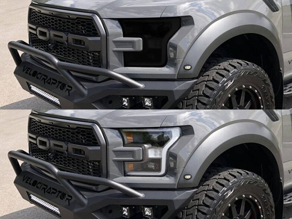 Ford F-150 2017-2019 (SVT Raptor) Headlight Tint Appearance