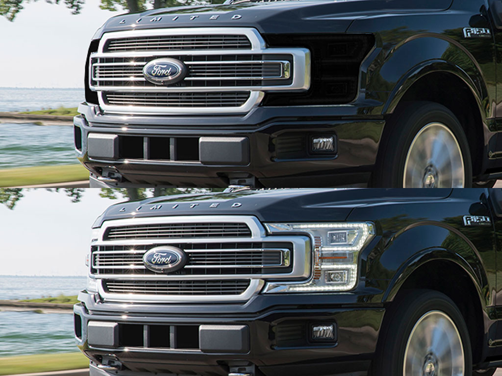 Ford F-150 2018-2020 Headlight Tint Appearance