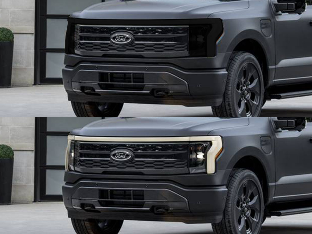 Ford F-150 2023-2023 (Lightning) Headlight Tint Appearance