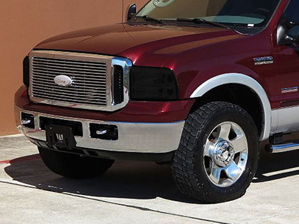 Ford F-250 2005-2007 Headlight Tint