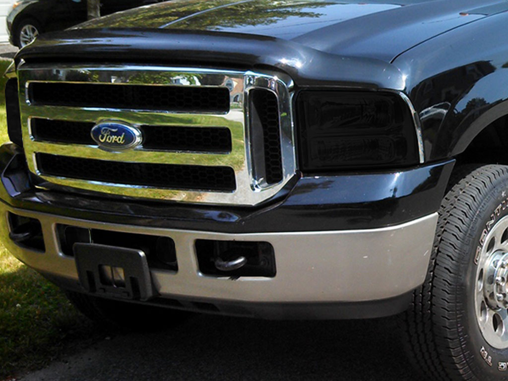 Ford F-350 2005-2007 Headlight Tint