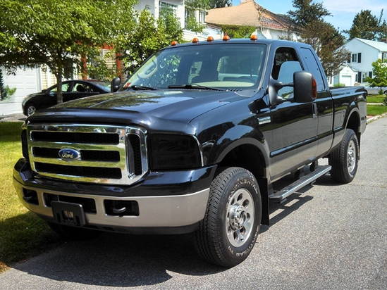 Ford F-350 2005-2007 Headlight Tint