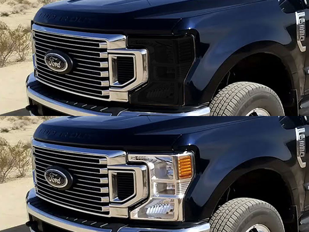 Ford F-350 2020-2025 Headlight Tint Appearance