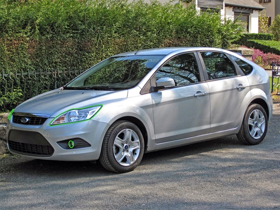 Ford Focus 2008-2011 Headlight Protection Installation Location