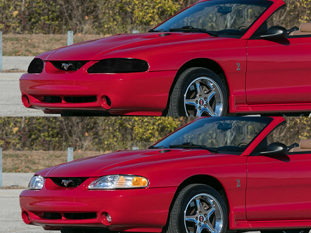 Ford Mustang 1994-1998 Headlight Tint Appearance