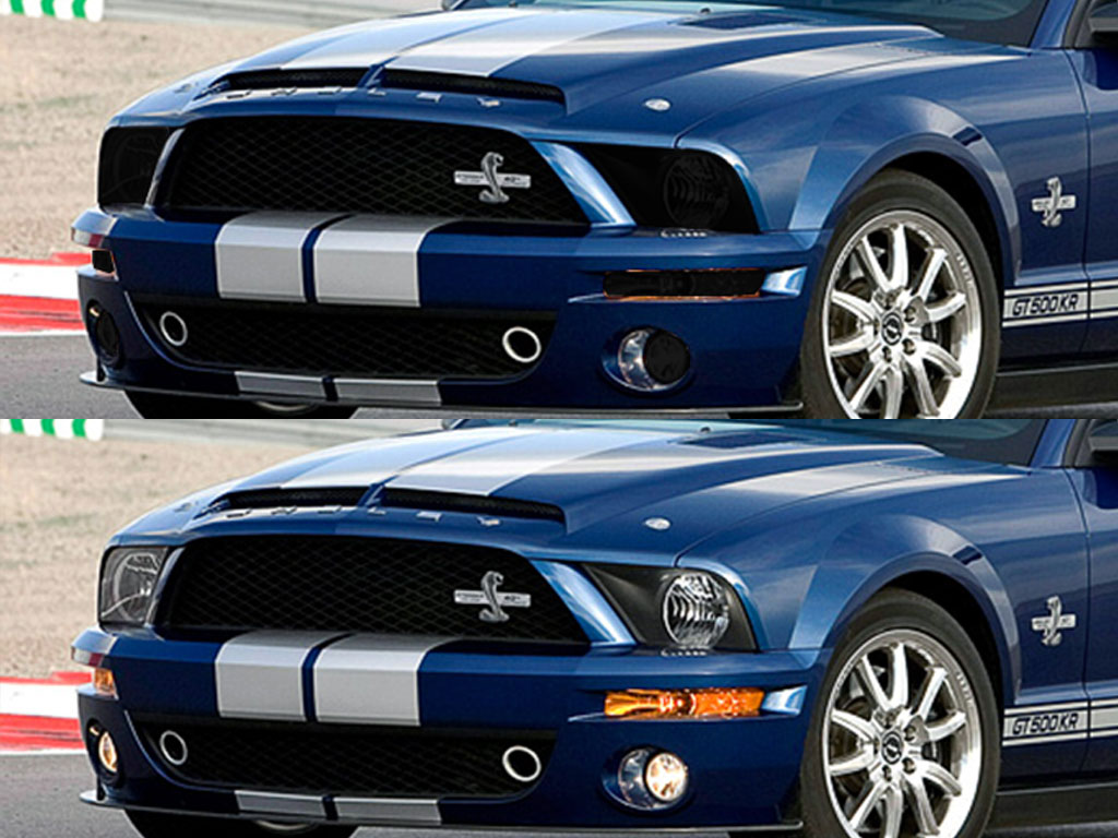 Ford Mustang 2005-2009 Headlight Tint Appearance