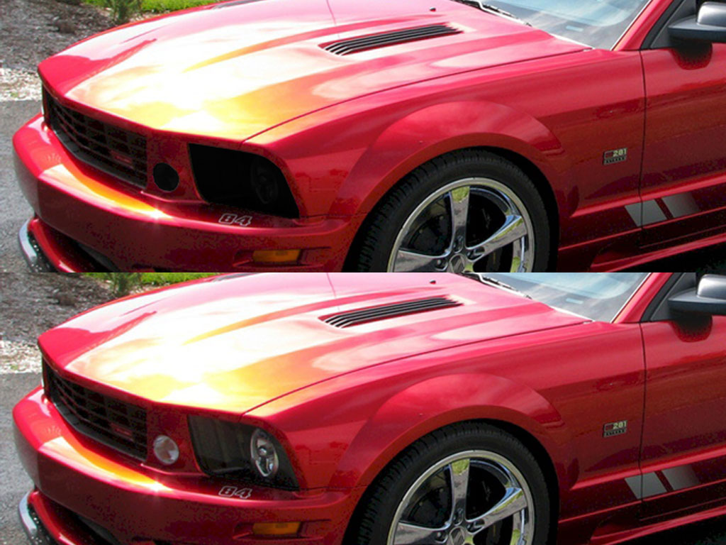 Ford Mustang 2006-2008 (Saleen) Headlight Tint Appearance