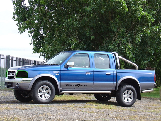 Ford Ranger 1998-2000 Headlight Tint Location